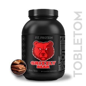 FIT PROTEIN 100% WHEY GRIZZLYBEAR TOBLETOM
