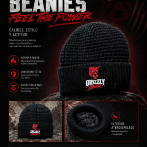 Gorro Grizzly Bear – Nueva Colección BEANIES